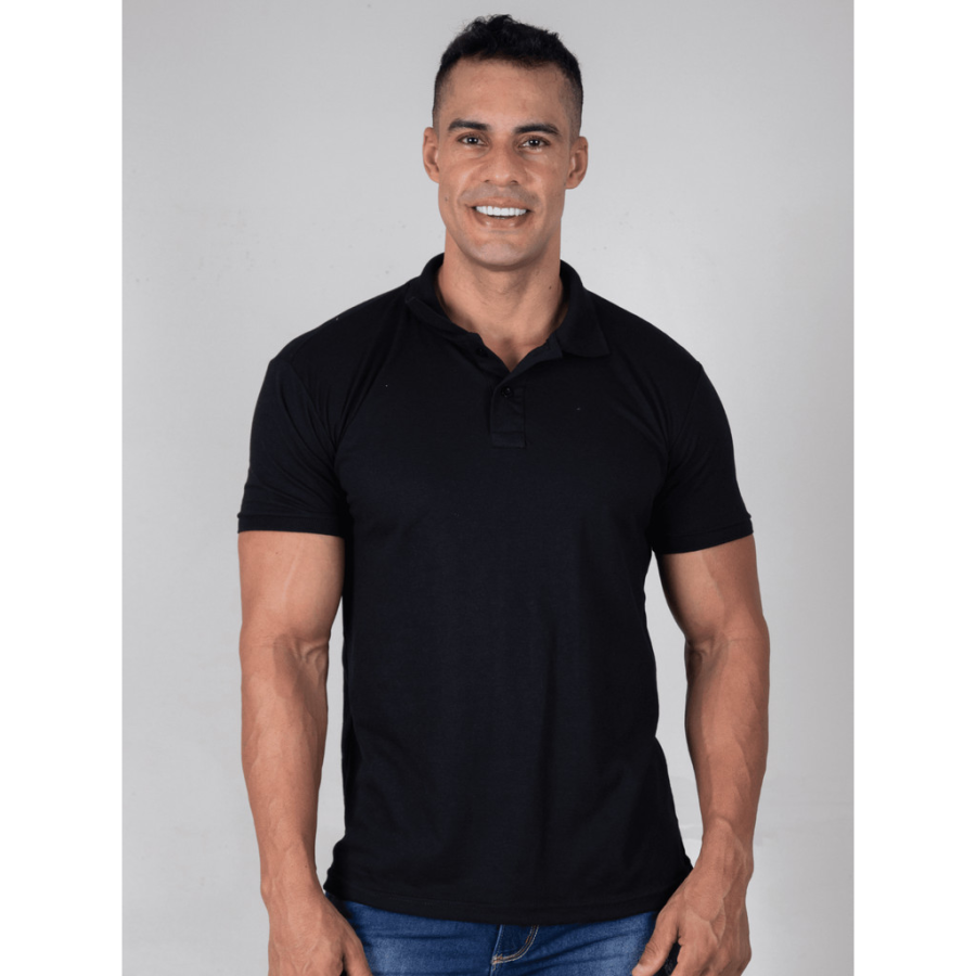 Camiseta Masculinas Polo De Alta Qualidade Piquet Social